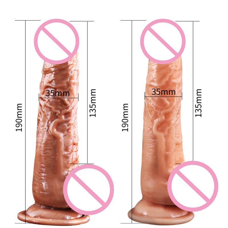 Realistic Thrusting Dildo Vibrator for Women - Remote Control & Heating Mode - Premium Silicone Telescopic Adult Wellness Sex Toys in India - Image 4