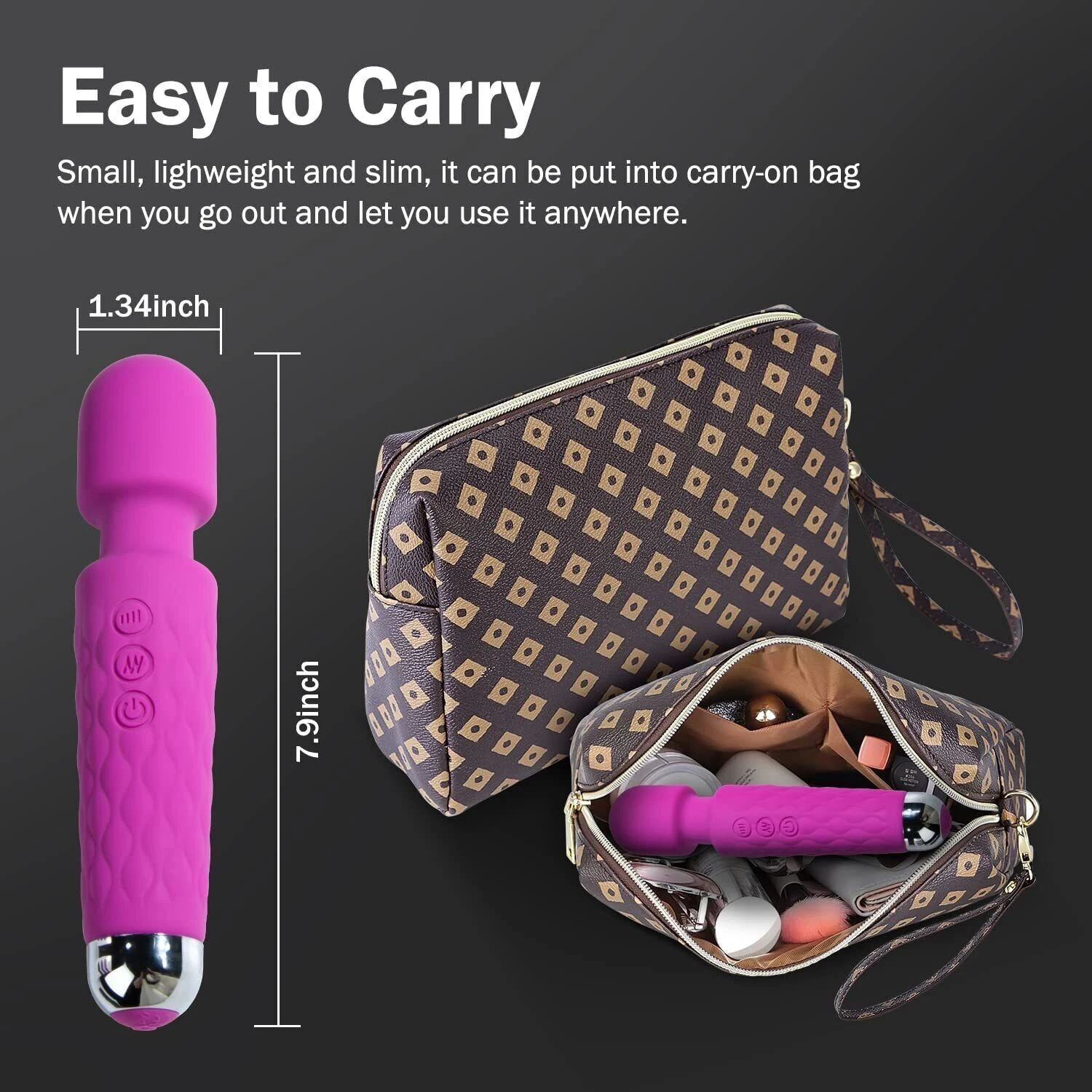 New Women's Nipple Stimulator & G-Spot Vibrator - Multi-Speed Clitoris Massager - Waterproof Silicone Adult Sex Toys for Couples in India - Image 10