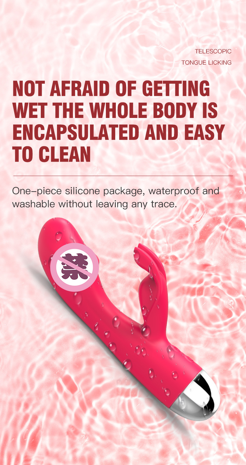Premium USB-Powered 30-Mode Rose G-Spot Rabbit Vibrator - Waterproof Dual Stimulation Sex Toy for Women & Couples - Best Adult Wellness Product India - Image 13