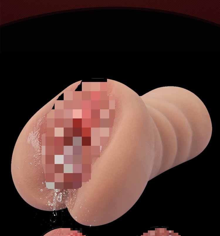 Premium Realistic Male Masturbator TPE Soft Aircraft Cup - Simulation Skin Texture Manual Sex Toy for Men - Discreet Adult Wellness India - Image 4
